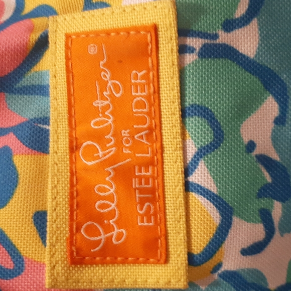 Lilly Pulitzer Estee Lauder tote bag - Picture 2 of 2